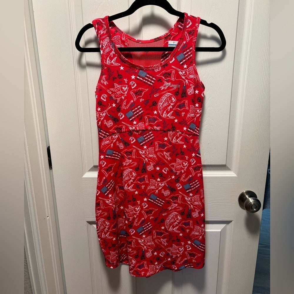 Columbia | Red White Blue Activewear‎ Dress Sz XS